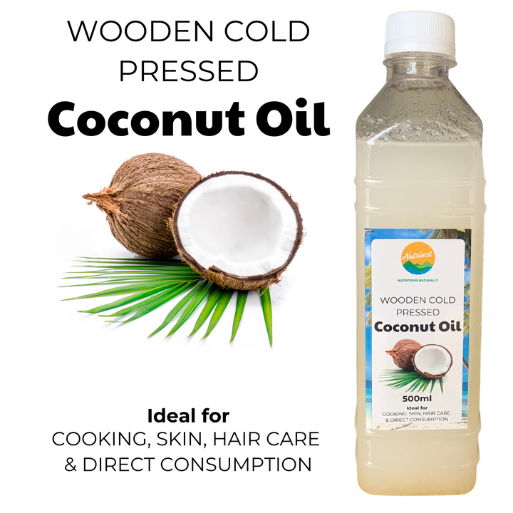 Nutrinat Wooden Cold Pressed Coconut Oil