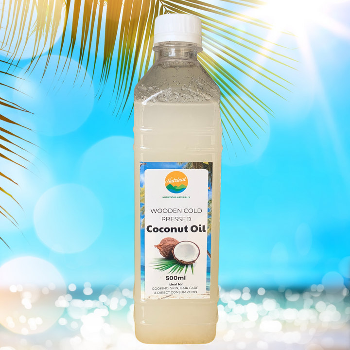 Nutrinat Wooden Cold Pressed Coconut Oil